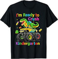 I'm Ready to Crush Kindergarten Dinosaur Boys Back to School T-Shirt