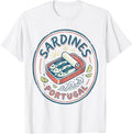 Sardines Portugal Tinned Fish European Summer Women Men T-Shirt