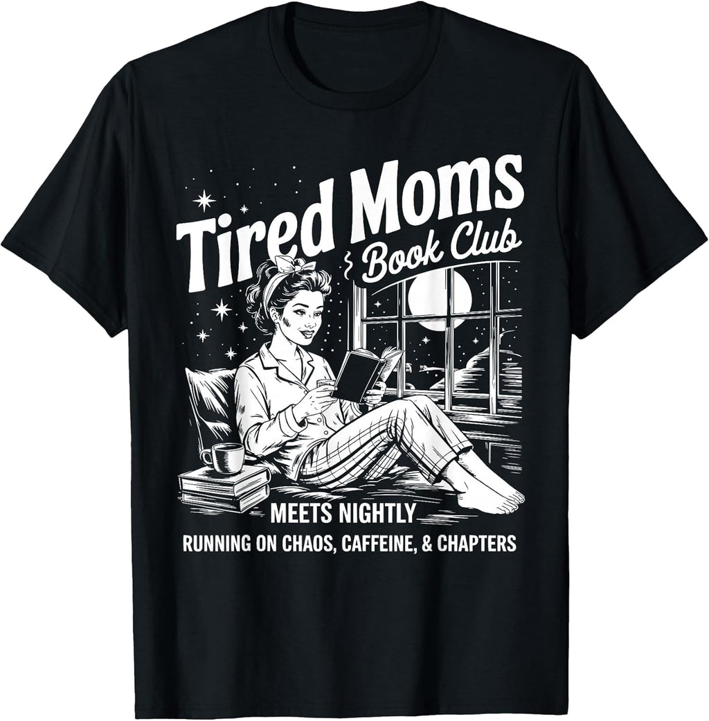 Reading Book Lovers Mother's Day Tee.