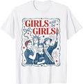 Girls Will Be Girls Patriotic Feminist 4th of July Women T-Shirt