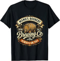 Funny Mamas Boobery Brewing Co Open 24/7 New Mother Gift T-Shirt