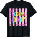 Striped Back to School First Day of 2nd Grade Girls Kids T-Shirt