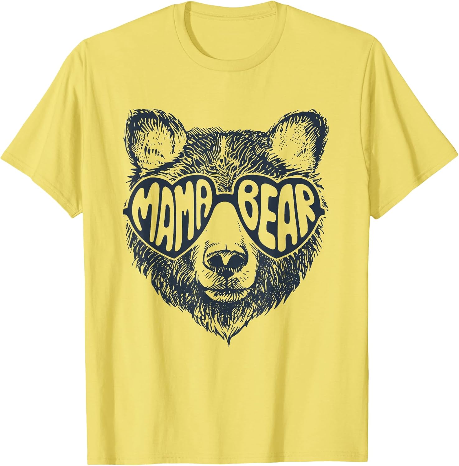 Cute Mama Baby Bear Face Sunglasses Mother's Day