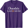 Chocolate Lab Mama Dad Shirts for Women Men Merch