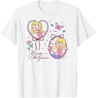 Lizzie McGuire Girl Ribbons and Roses T-Shirt
