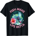 Aquarium Keeper Threads Fish Make Life Betta Merch