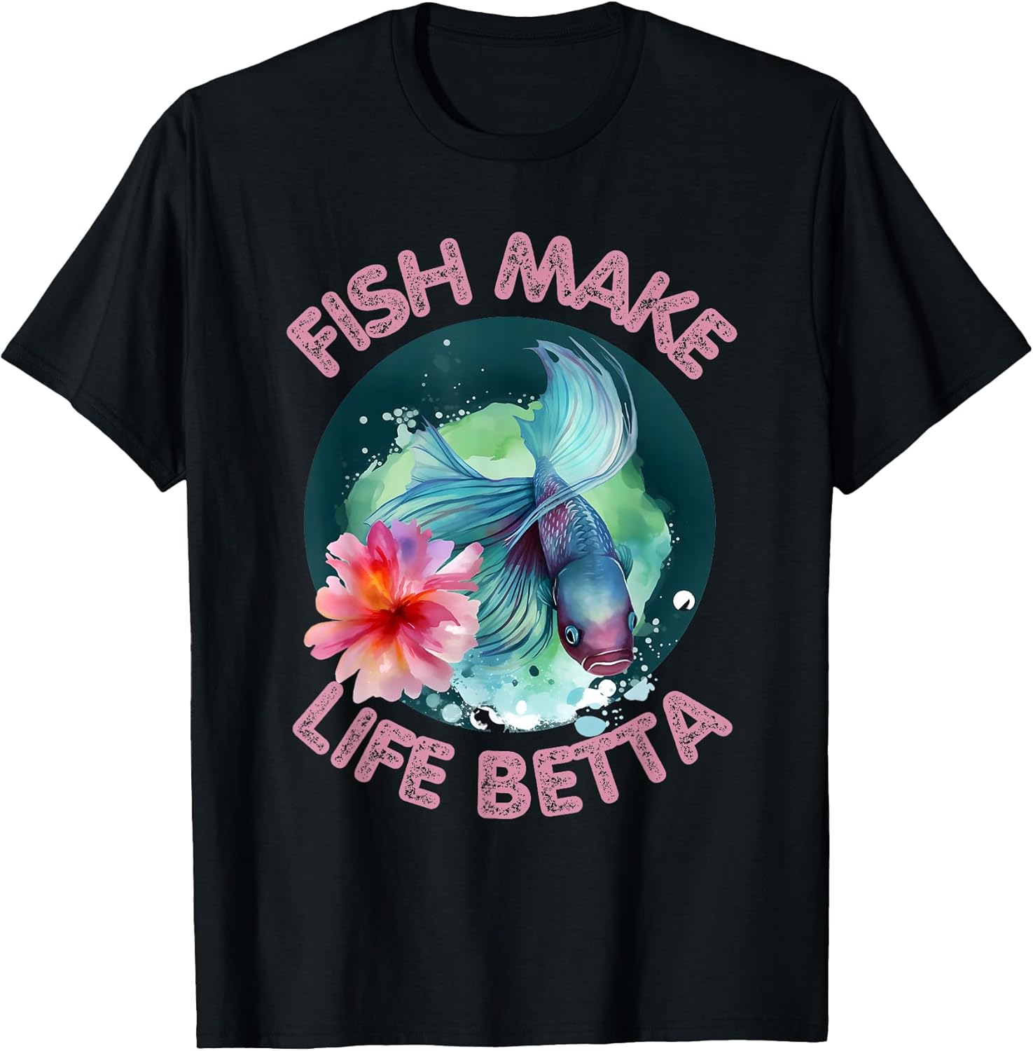 Aquarium Keeper Threads Fish Make Life Betta Merch