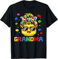 Grandma Master Builder Building Bricks Blocks Mothers Day T-Shirt