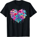 Blooming Heart Botanical Art Graphic Designs