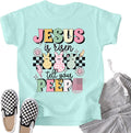 Kids Easter Shirts Happy Easter Day T-Shirt Jesus Tee Tops