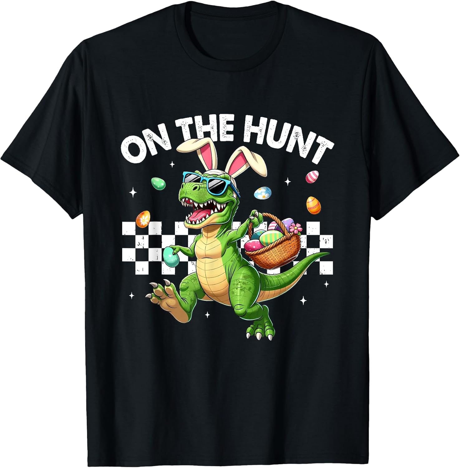 Cool Bunny Dino T-rex Happy Easter Egg Hunt 2026
