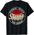 Vintage The Men The Myth Stevie Legends Gifts for Men Women T-Shirt