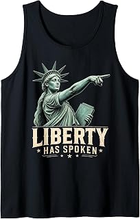 Sophie Basketball Point God Liberty Has Spoken Patriotic USA Tank Top
