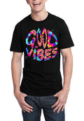 Good Vibes Black T-Shirt Hoodie, Sweatshirt | PureTeeCo.com