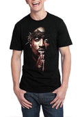 Tupac Black T-Shirt Hoodie, Sweatshirt | PureTeeCo.com