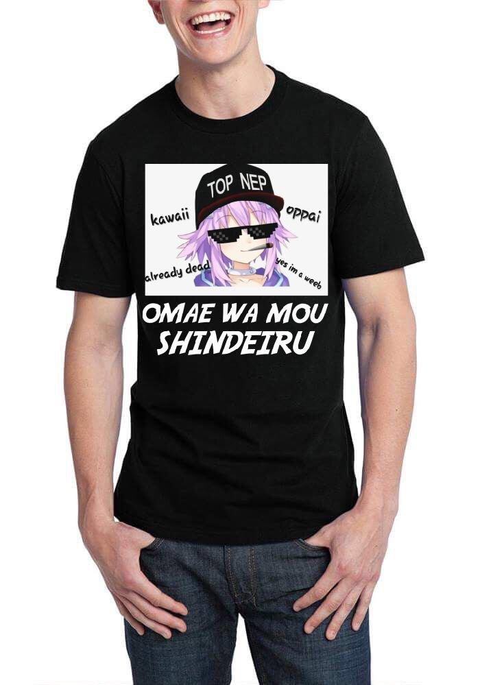Anime Black T-Shirt Hoodie, Sweatshirt | PureTeeCo.com