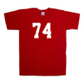 74 font tshirt Hoodie, Sweatshirt | PureTeeCo.com