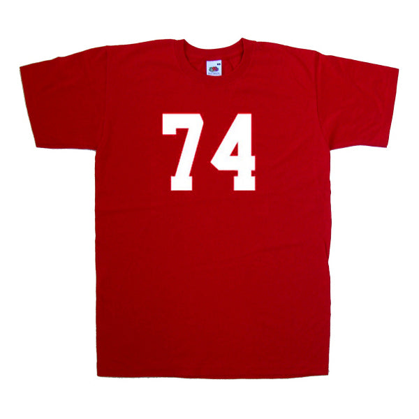 74 font tshirt Hoodie, Sweatshirt | PureTeeCo.com