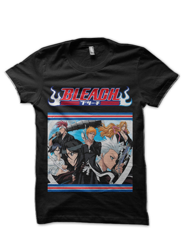 Bleach Black T-Shirt Hoodie, Sweatshirt | PureTeeCo.com