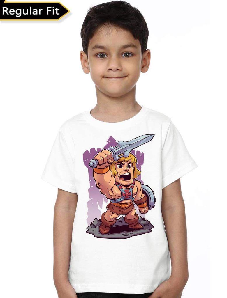 He-man Half Sleeve Kidâ€™s T-Shirt Hoodie, Sweatshirt | PureTeeCo.com