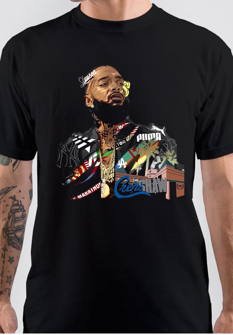 Nipsey Hussle T-Shirt Hoodie, Sweatshirt | PureTeeCo.com