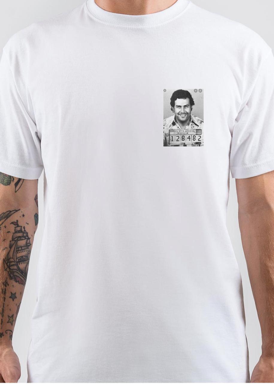 Narcos White T-Shirt Hoodie, Sweatshirt | PureTeeCo.com