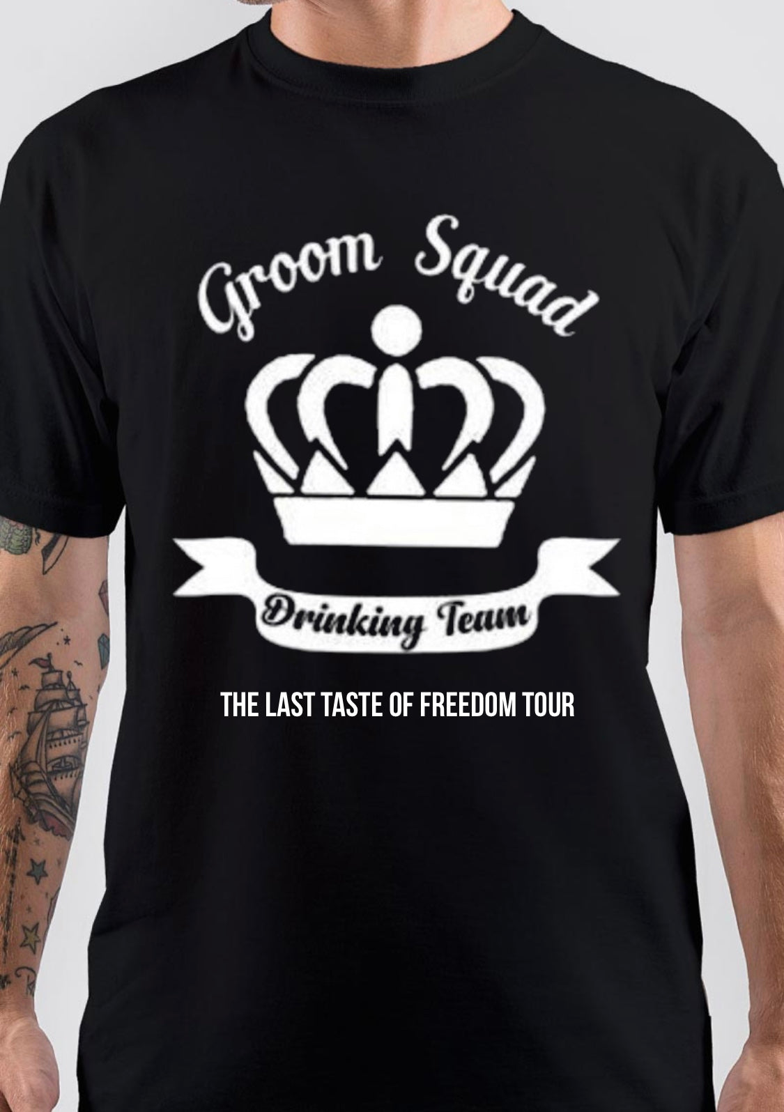 Groom Squad T-Shirt Hoodie, Sweatshirt | PureTeeCo.com