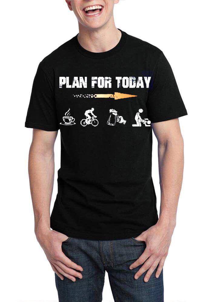 Plan For Today Black T-Shirt Hoodie, Sweatshirt | PureTeeCo.com