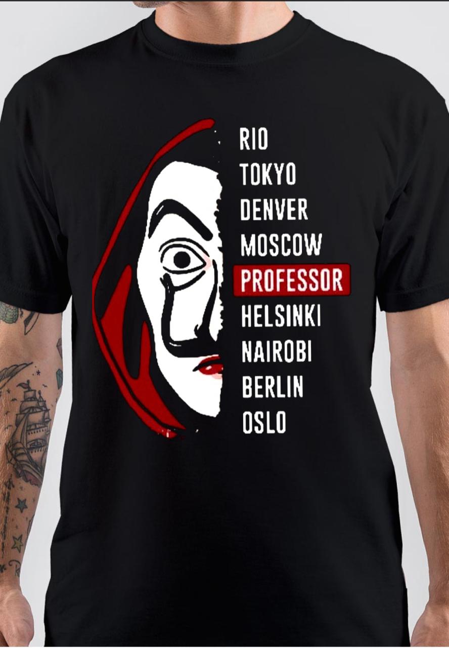 Money Heist T-Shirt Style007 Hoodie, Sweatshirt | PureTeeCo.com