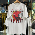 90s NATURAL AMERICAN SPIRIT RARE WASHED WHITE T-SHIRT Hoodie, Sweatshirt | PureTeeCo.com (Image 1)