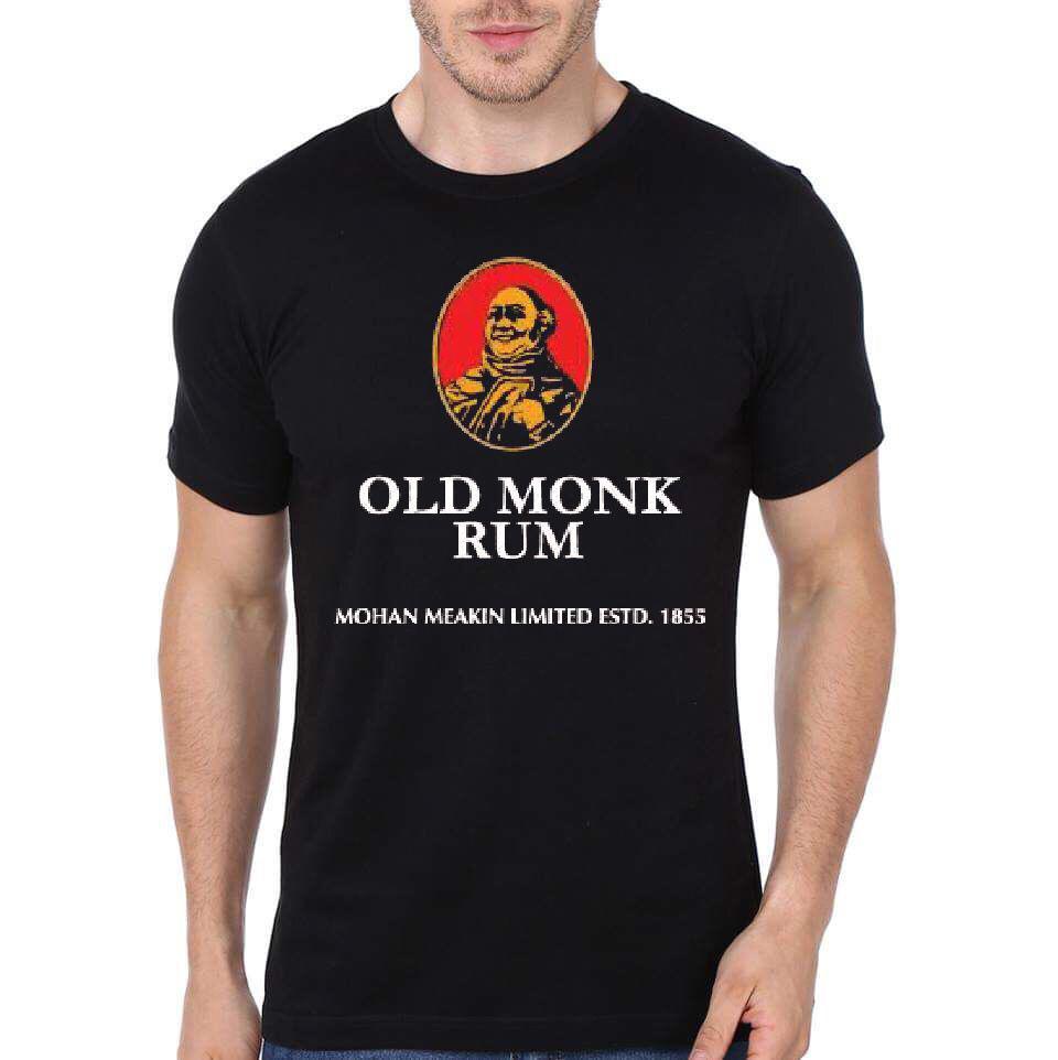 Old Munk Rum Black T-Shirt Hoodie, Sweatshirt | PureTeeCo.com