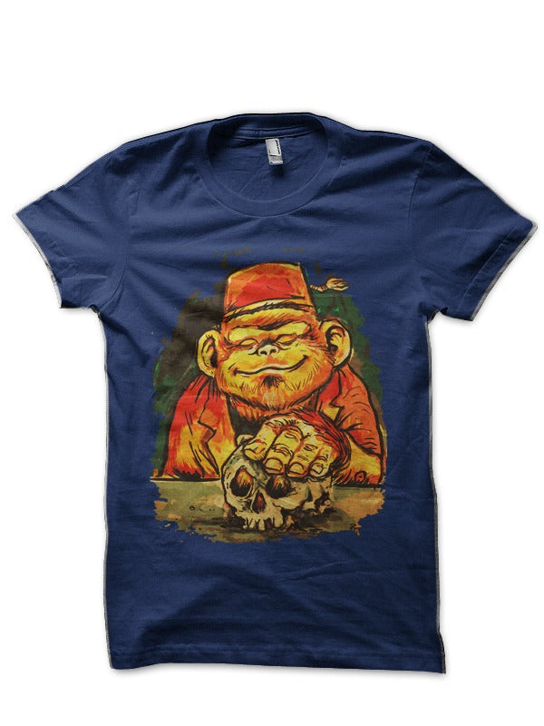 Chimp And Skull T-Shirt Hoodie, Sweatshirt | PureTeeCo.com