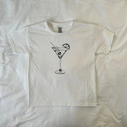 8 Ball Martini Baby Tee, vintage, Pinterest, retro, streetwear, ahs style, 90s style baby tee, downtown girl, Hoodie,...