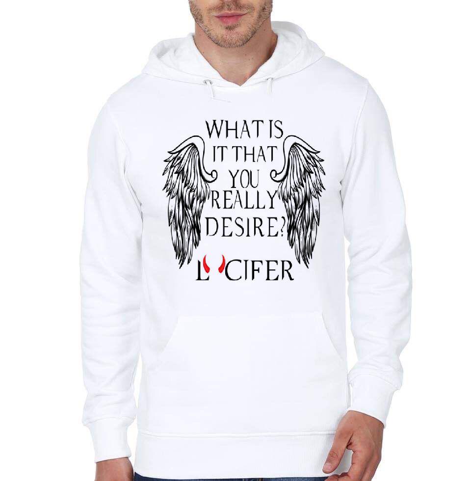 Lucifer White Hoodie T-Shirts, Sweatshirt | PureTeeCo.com