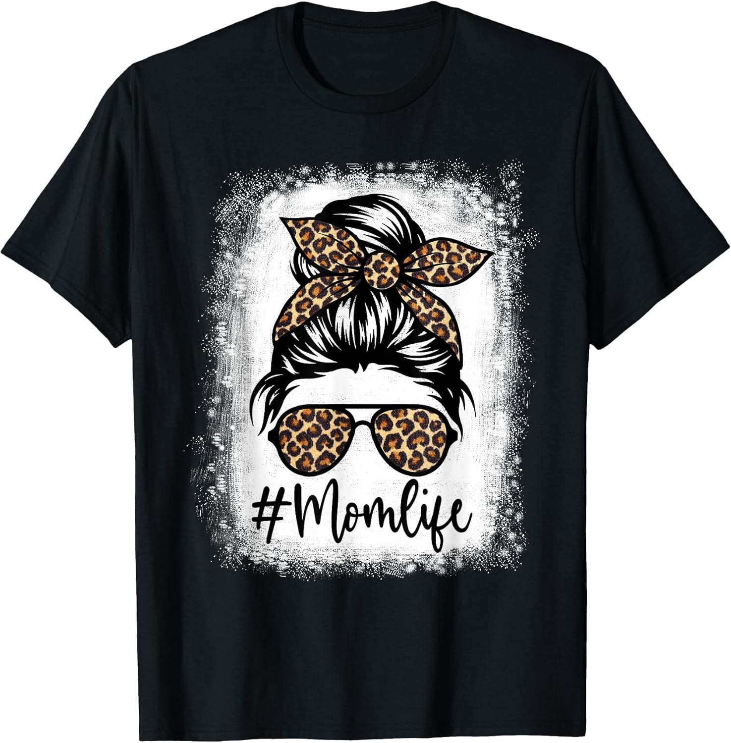 Bleached Mom life Tees gift Mother's Day