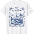 Spilling The Tea Since 1773 Vintage Us History Teacher T-Shirt