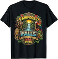 Rainforest Falls Exploring The Nature of God Kids VBS 2026 T-Shirt