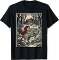 Little Red Riding Hood Humor of Inverted Stories T-Shirt