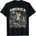 Paul Revere 250 Years of Freedom Midnight Ride Vintage T-Shirt