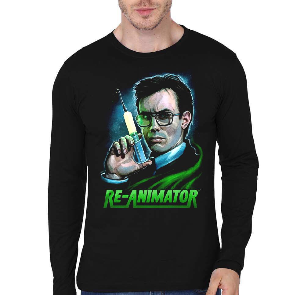 Re-Animator Black T-Shirt Hoodie, Sweatshirt | PureTeeCo.com