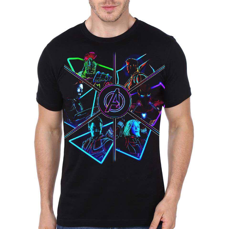 Avengers Endgame Black T-Shirt Style002 Hoodie, Sweatshirt | PureTeeCo.com