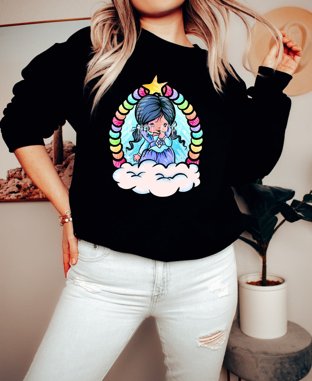 BATCH 69-SKETCHY RB 3- CREW NECK SWEATSHIRT T-Shirts, Hoodie | PureTeeCo.com (Image 1)