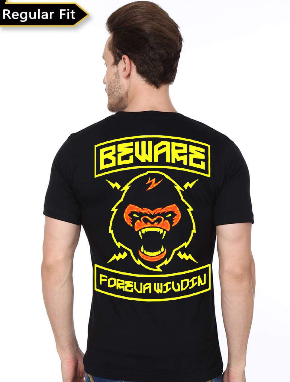 Beware Foreva Wildin Black T-Shirt Hoodie, Sweatshirt | PureTeeCo.com