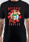 Asterix Black T-Shirt Style001 Hoodie, Sweatshirt | PureTeeCo.com