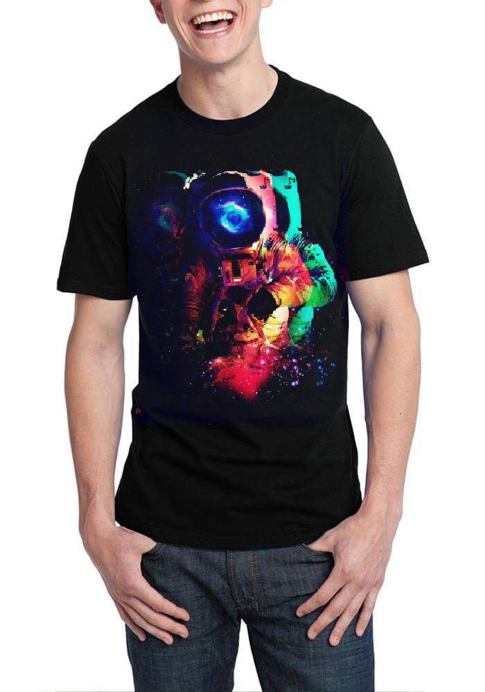 Astronaut Galaxy T-Shirt Hoodie, Sweatshirt | PureTeeCo.com