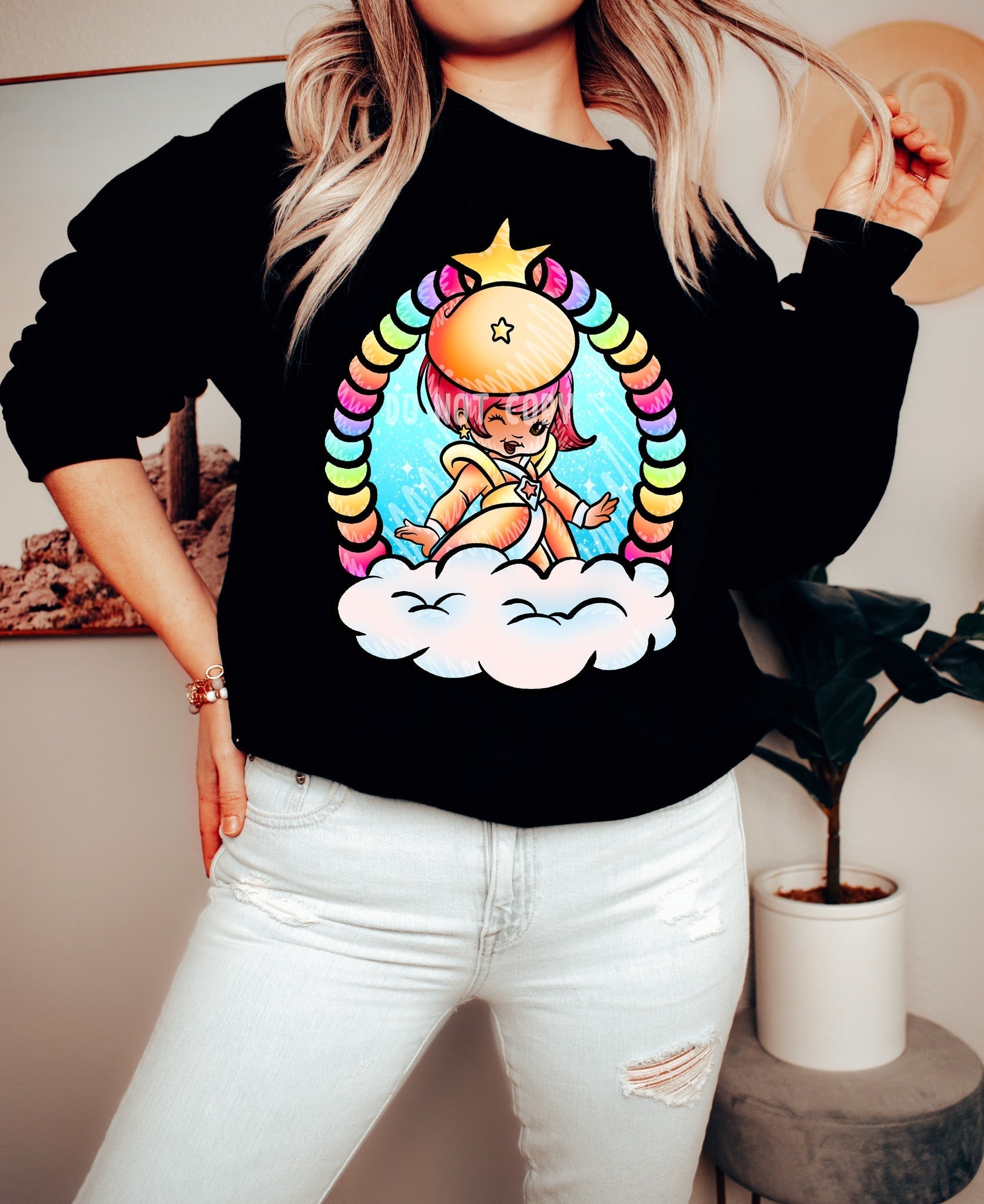 BATCH 69-SKETCHY RB 4- CREW NECK SWEATSHIRT T-Shirts, Hoodie | PureTeeCo.com (Image 1)