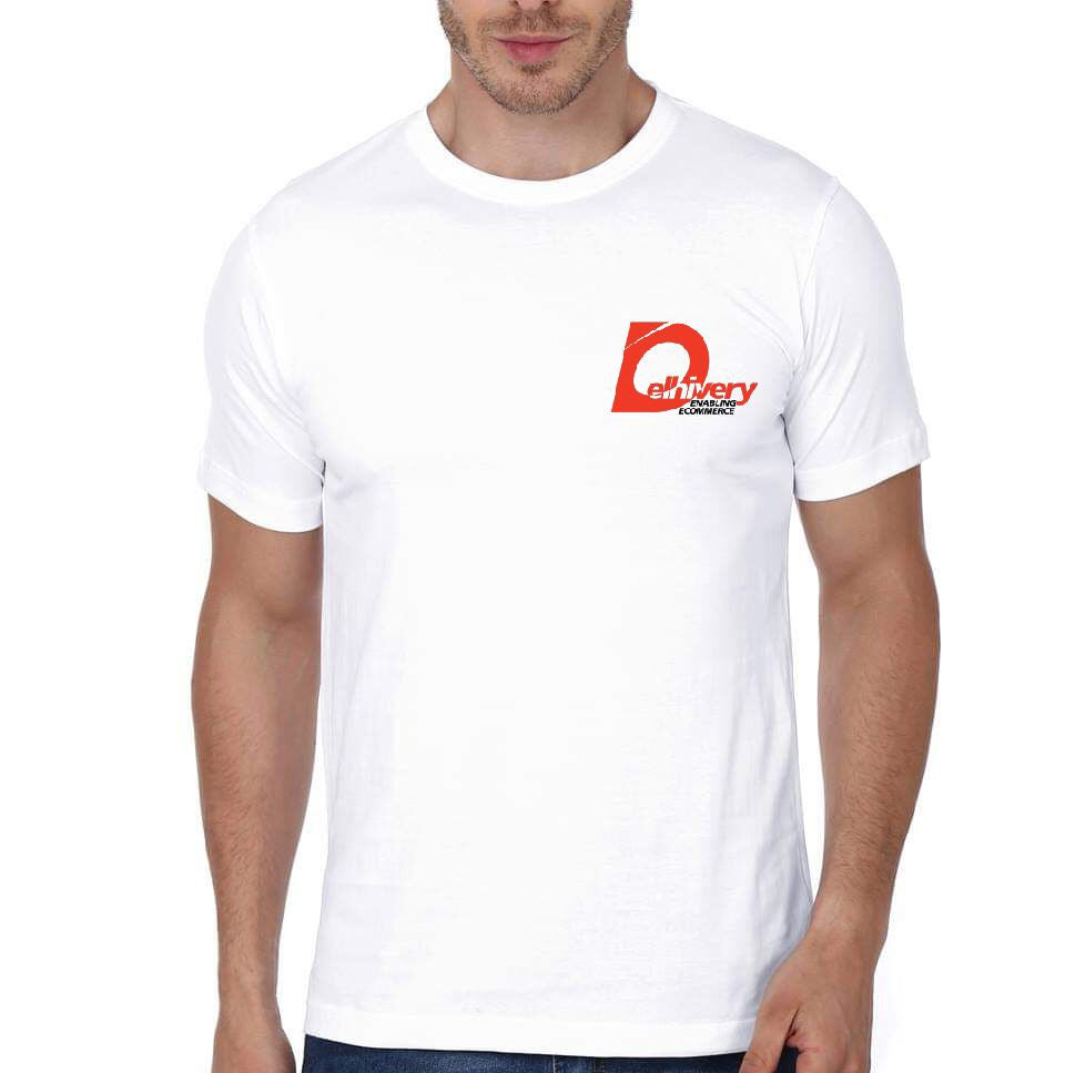 Delhivery White T-Shirt Style001 Hoodie, Sweatshirt | PureTeeCo.com