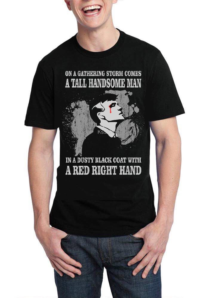 Peaky Blinders Quote Black T-Shirt Hoodie, Sweatshirt | PureTeeCo.com