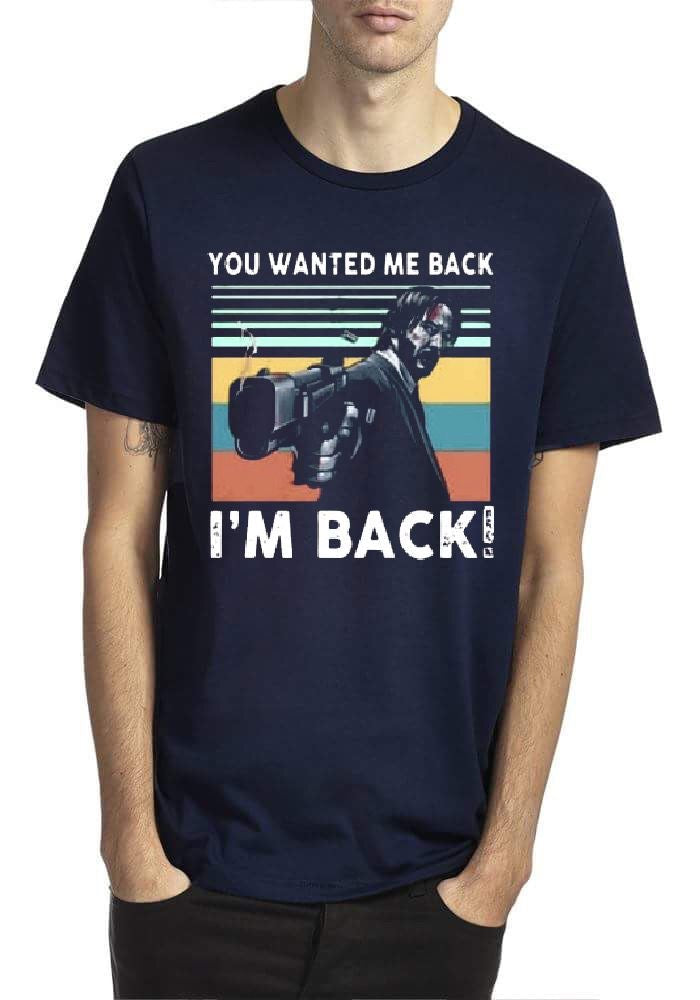 John Wick I Am Back T-Shirt Hoodie, Sweatshirt | PureTeeCo.com