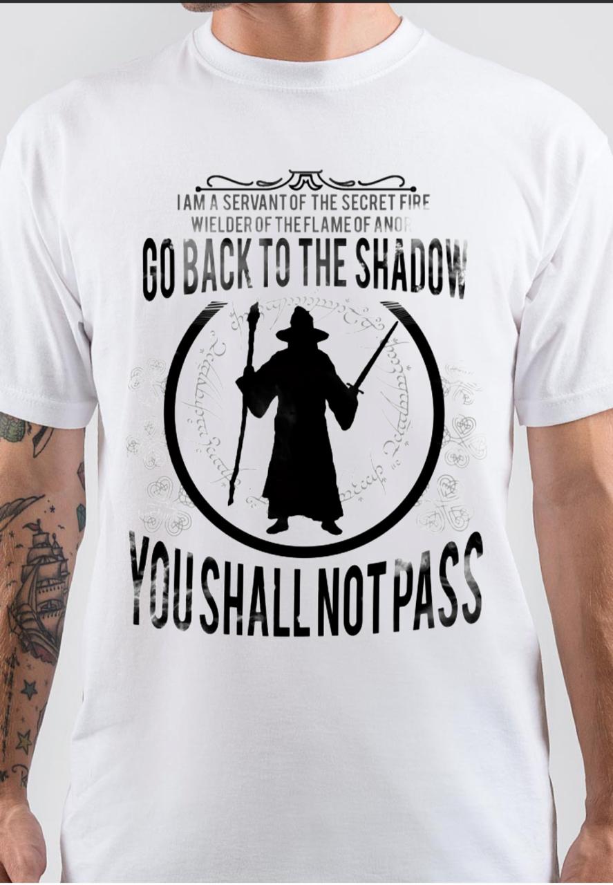 You Shall Not Pass T-Shirt Hoodie, Sweatshirt | PureTeeCo.com